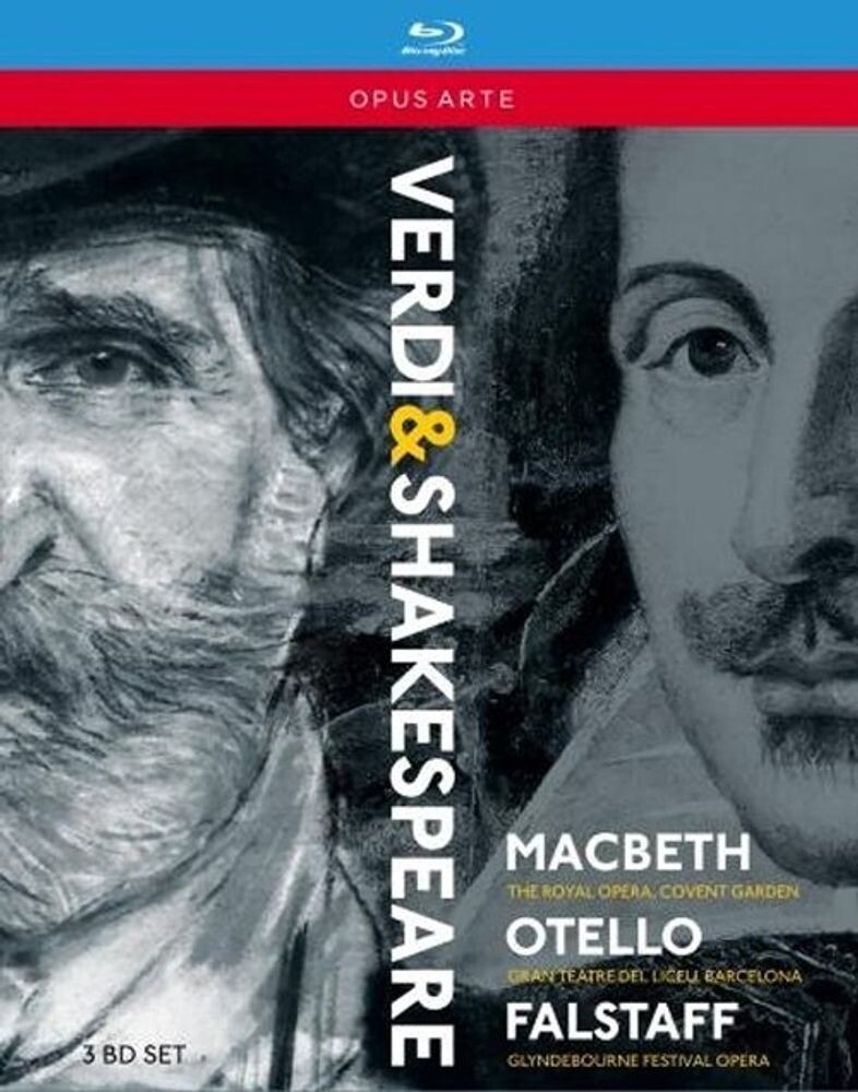 Диск Blu-ray Verdi: Shakespeare Operas
Диск Blu-ray Verdi: Shakespeare Operas