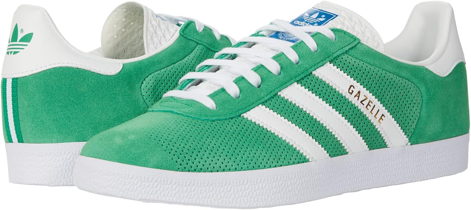 Мужские кроссовки Adidas Gazelle Adv, белый/зеленый/золотой
Мужские кроссовки Adidas Gazelle Adv, белый/зеленый/золотой