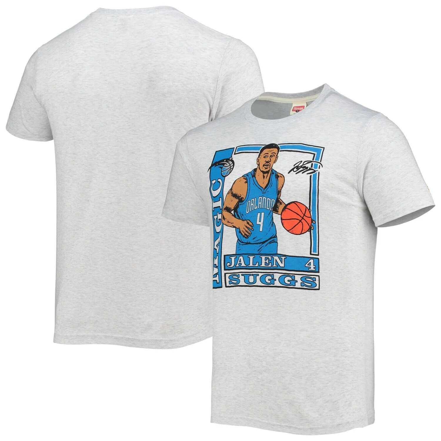 Мужская футболка Homage Jalen Suggs Heathered Grey Orlando Magic Rookie Player Pack Tri-Blend
Мужская футболка Homage Jalen Suggs Heathered Grey Orlando Magic Rookie Player Pack Tri-Blend