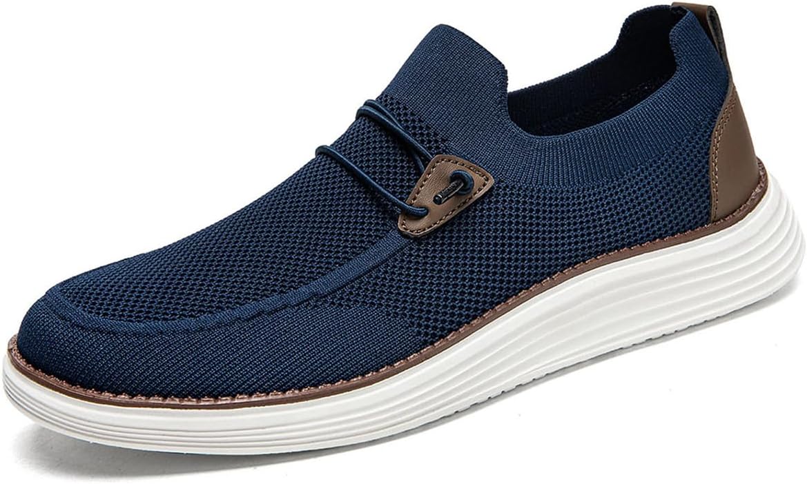 Мужские слипоны, лодочные туфли, противоскользящие прогулочные и беговые кроссовки, модные кроссовки для мужчин, удобные, легкие, дышащие повседневные офисные туфли Xkowuo, темно-синий
Мужские слипоны, лодочные туфли, противоскользящие прогулочные и беговые кроссовки, модные кроссовки для мужчин, удобные, легкие, дышащие повседневные офисные туфли Xkowuo, темно-синий
