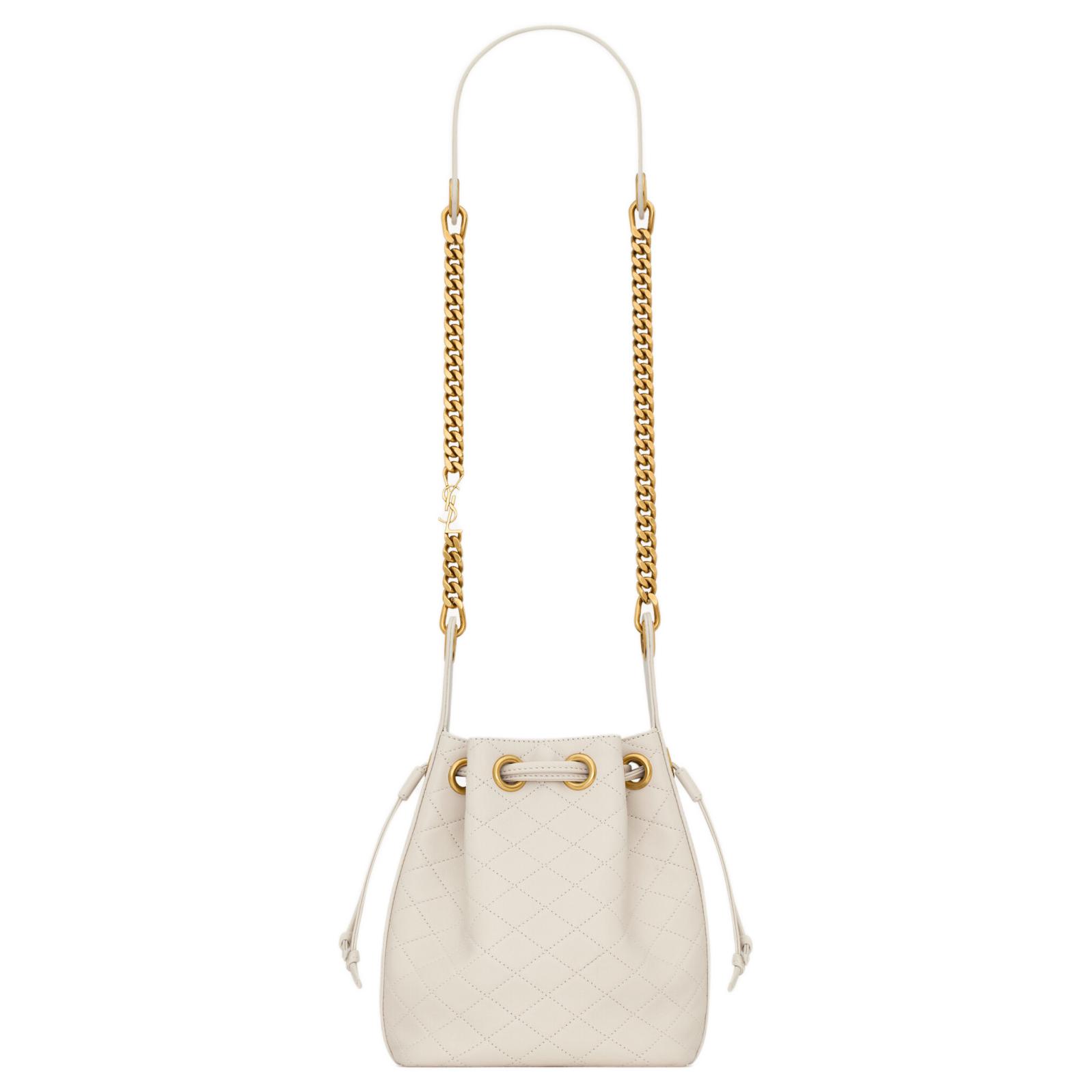 SAINT LAURENT CASSANDRE Сумка-ведро из ягненка, женская винтажная белая сумка через плечо
SAINT LAURENT CASSANDRE Сумка-ведро из ягненка, женская винтажная белая сумка через плечо