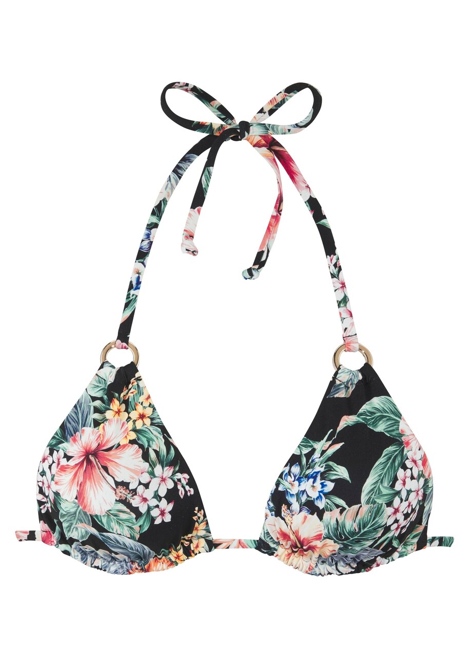 Треугольный бикини-топ LASCANA, черный
Треугольный бикини-топ LASCANA, черный