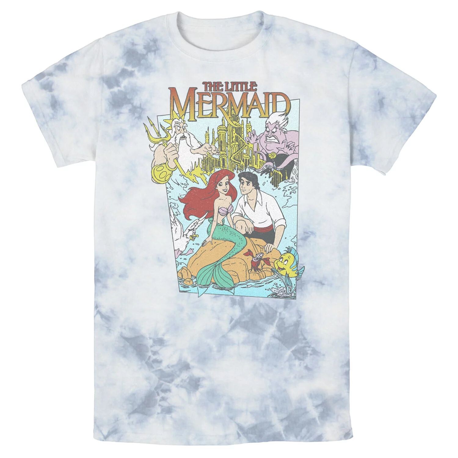 Мужская футболка Disney The Little Mermaid Vintage Cover Bomabrd Wash Licensed Character
Мужская футболка Disney The Little Mermaid Vintage Cover Bomabrd Wash Licensed Character