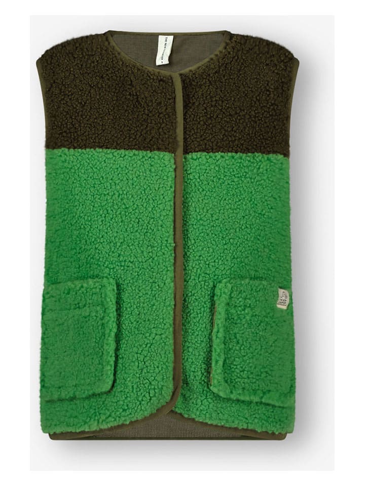 The New Chapter Флисовый жилет зелено-черного цвета
The New Chapter Флисовый жилет зелено-черного цвета