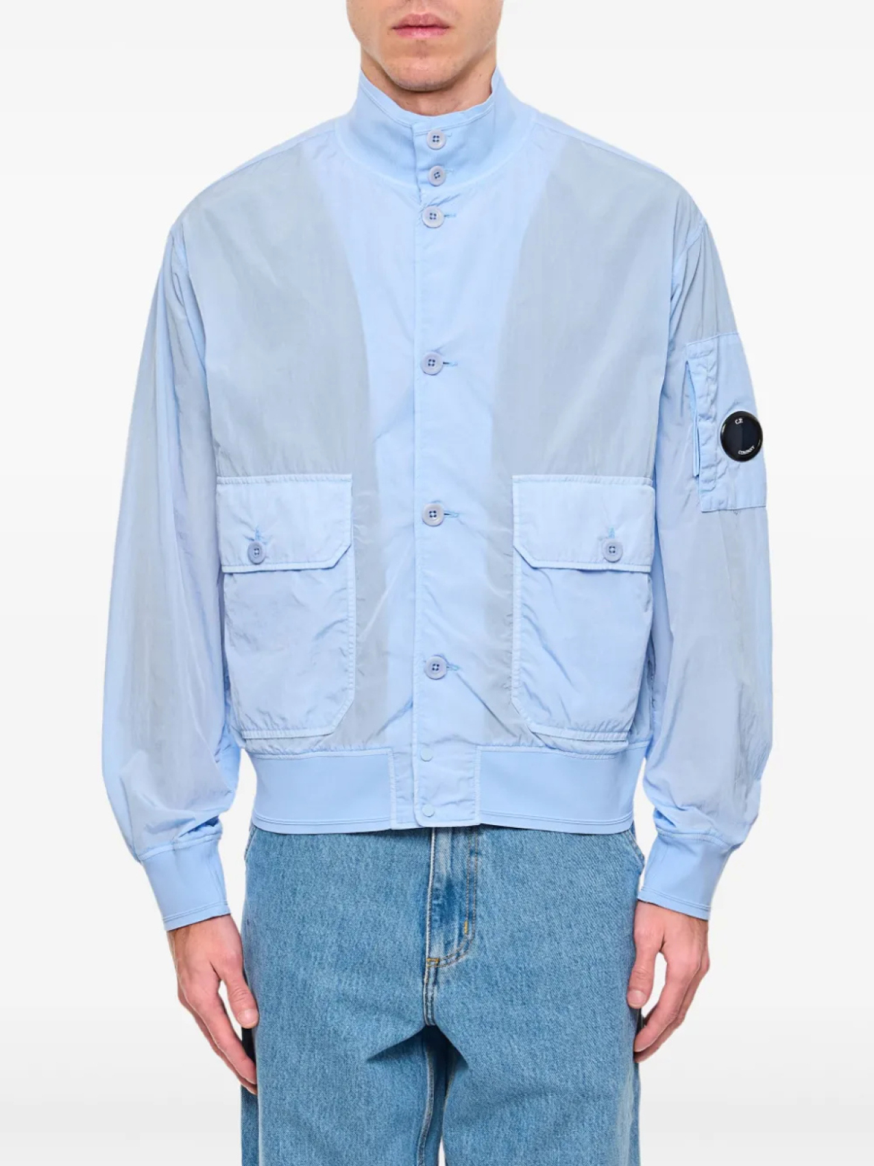 Легкая куртка-бомбер на молнии CP Company C.P. Company, синий
Легкая куртка-бомбер на молнии CP Company C.P. Company, синий