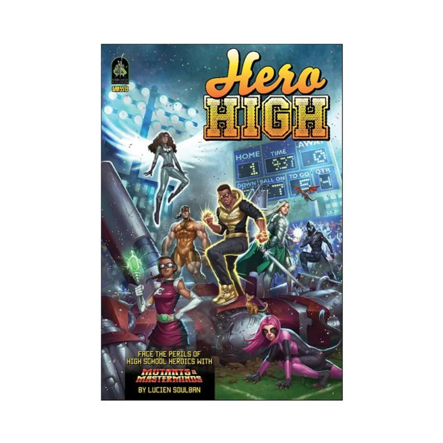Hero High (Revised Edition), Mutants & Masterminds (d20) (3rd Edition), мягкая обложка
Hero High (Revised Edition), Mutants & Masterminds (d20) (3rd Edition), мягкая обложка