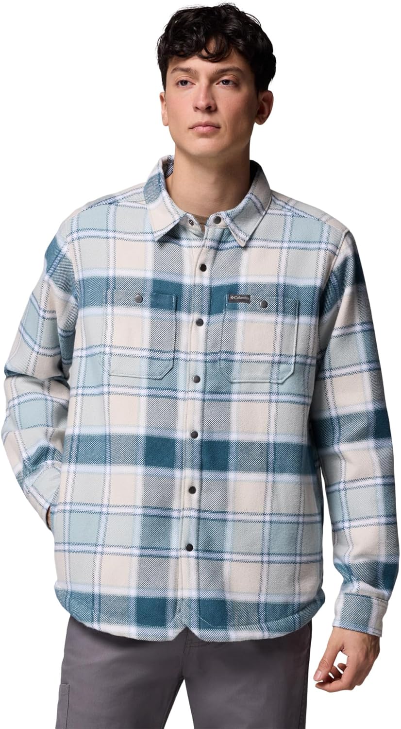 Куртка-рубашка Columbia Windward II мужская, Crushed Blue Trapper Windowpane
Куртка-рубашка Columbia Windward II мужская, Crushed Blue Trapper Windowpane