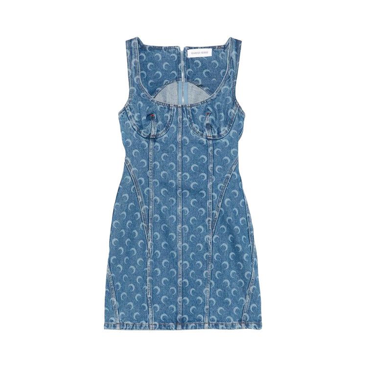 Платье Marine Serre Moon Laser Denim Mini Dress, Light Blue
Платье Marine Serre Moon Laser Denim Mini Dress, Light Blue