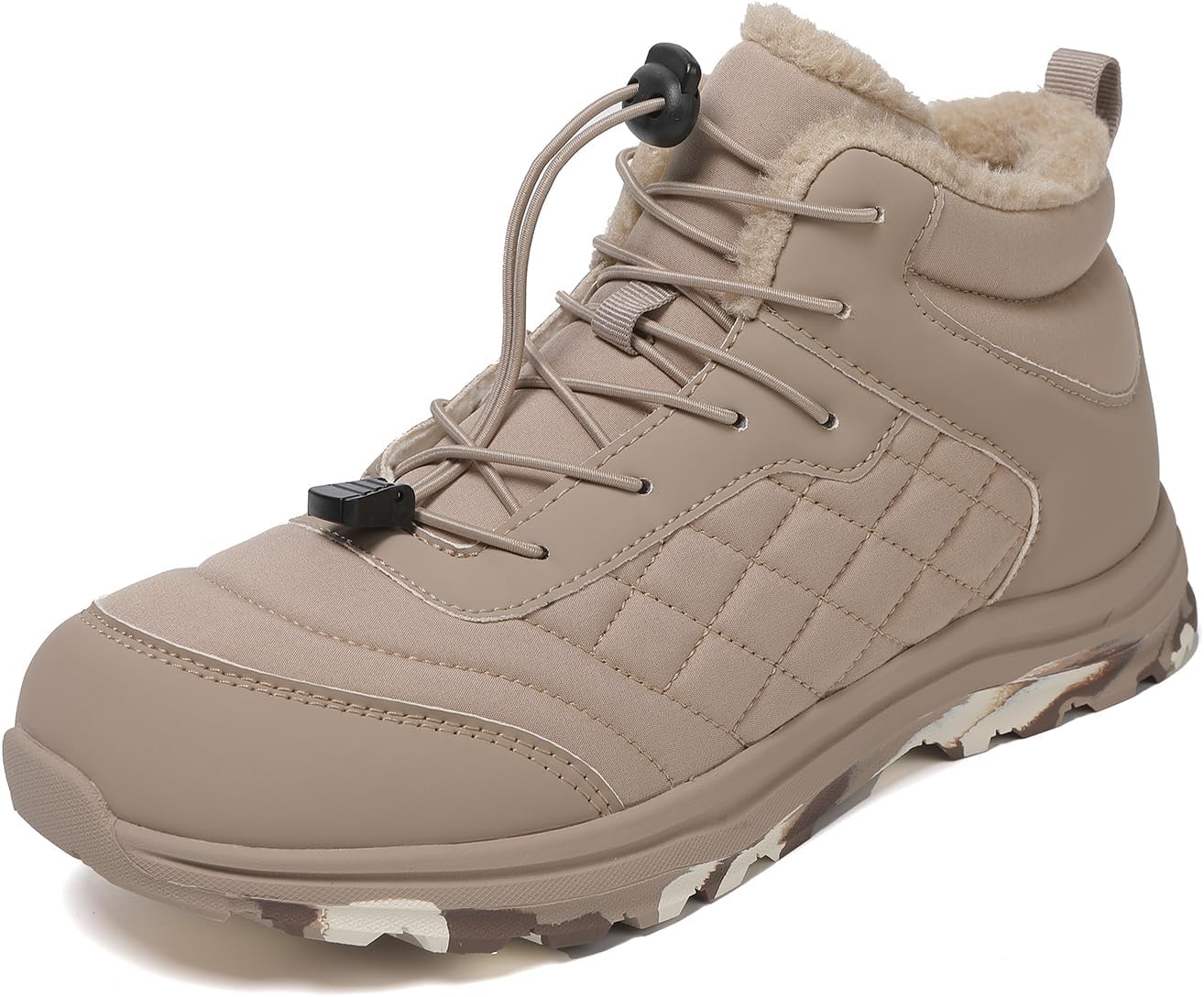 Ботинки RUMPRA для мужчин и женщин- зимние водонепроницаемые теплые обувь с широким носком, С флисовой подкладкой для походов и ежедневного использования, бежевый
Ботинки RUMPRA для мужчин и женщин- зимние водонепроницаемые теплые обувь с широким носком, С флисовой подкладкой для походов и ежедневного использования, бежевый