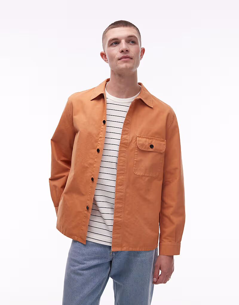 ARKET свободная рубашка свободного кроя из чистого хлопка темно-оранжевого цвета
ARKET свободная рубашка свободного кроя из чистого хлопка темно-оранжевого цвета