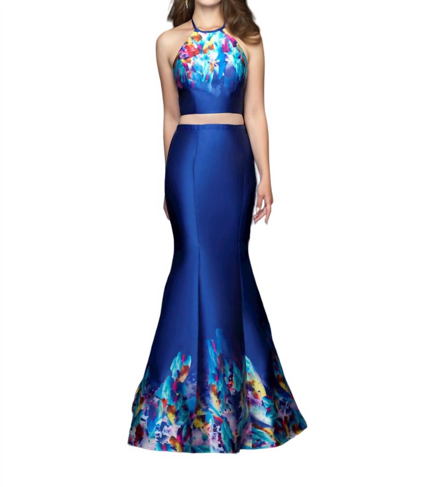 Платье из 2 частей Микадо в королевском цвете Madison James, цвет royal
Платье из 2 частей Микадо в королевском цвете Madison James, цвет royal