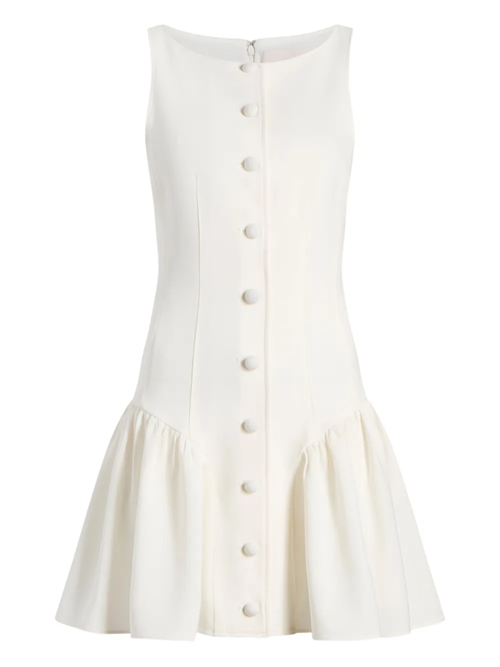 Платье на пуговицах с оборками Cinq A Sept, белый
Платье на пуговицах с оборками Cinq A Sept, белый