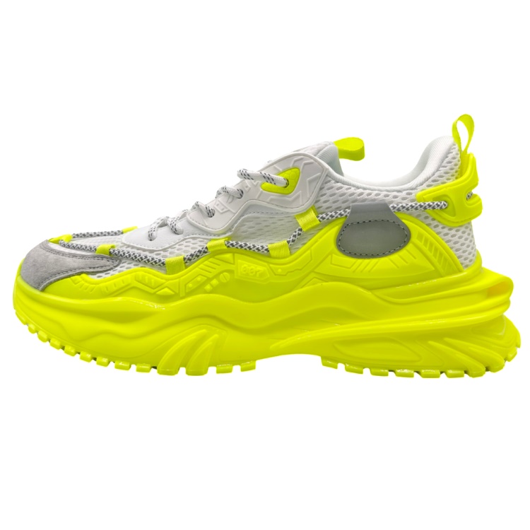 QIANJIN Амортизирующие, противоскользящие, закрывающие, увеличивающие рост низкие кроссовки на массивной подошве, мужские, неоново-зеленые
QIANJIN Амортизирующие, противоскользящие, закрывающие, увеличивающие рост низкие кроссовки на массивной подошве, мужские, неоново-зеленые