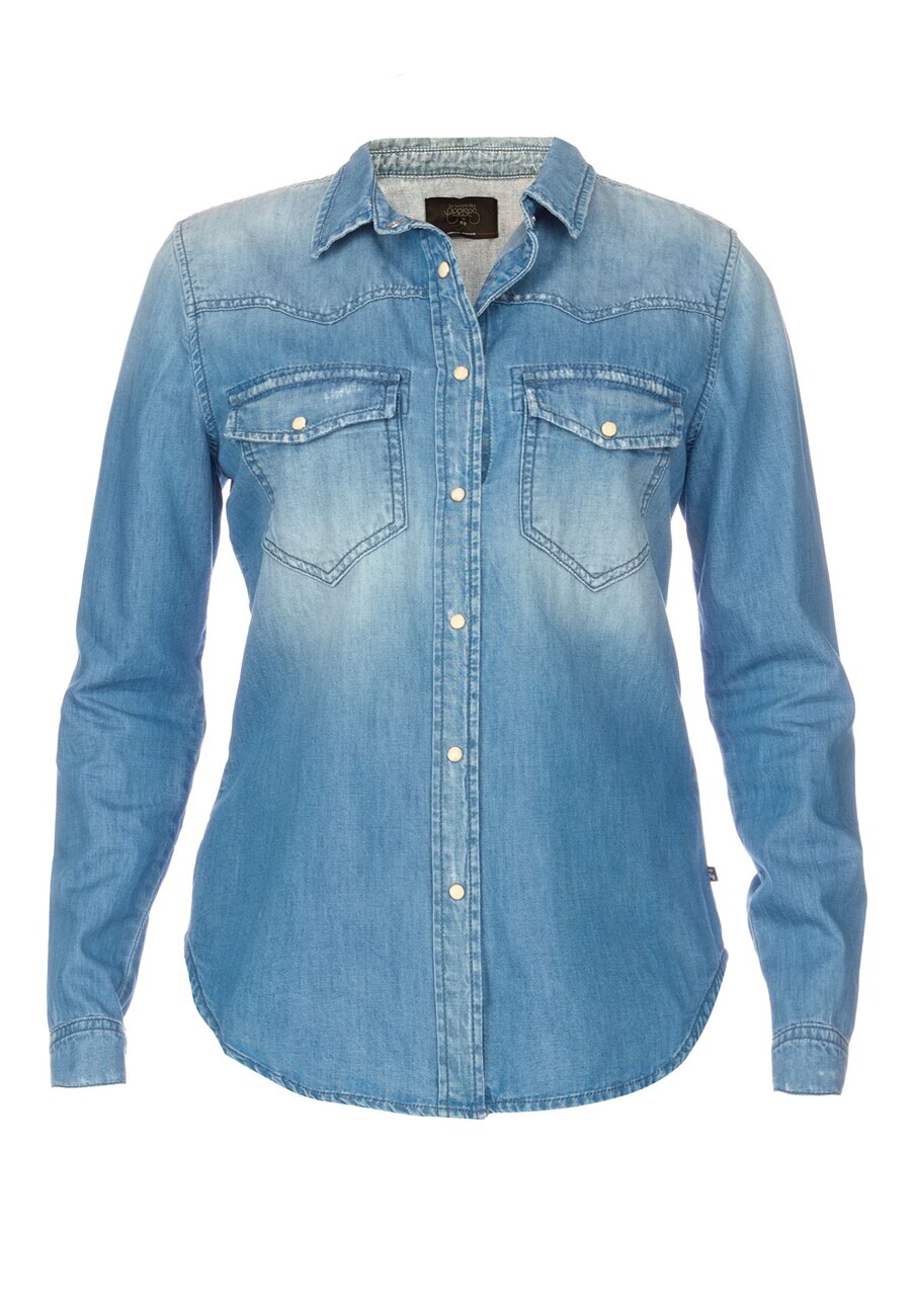 Блуза Le Temps Des Cerises JUANITA, синий
Блуза Le Temps Des Cerises JUANITA, синий