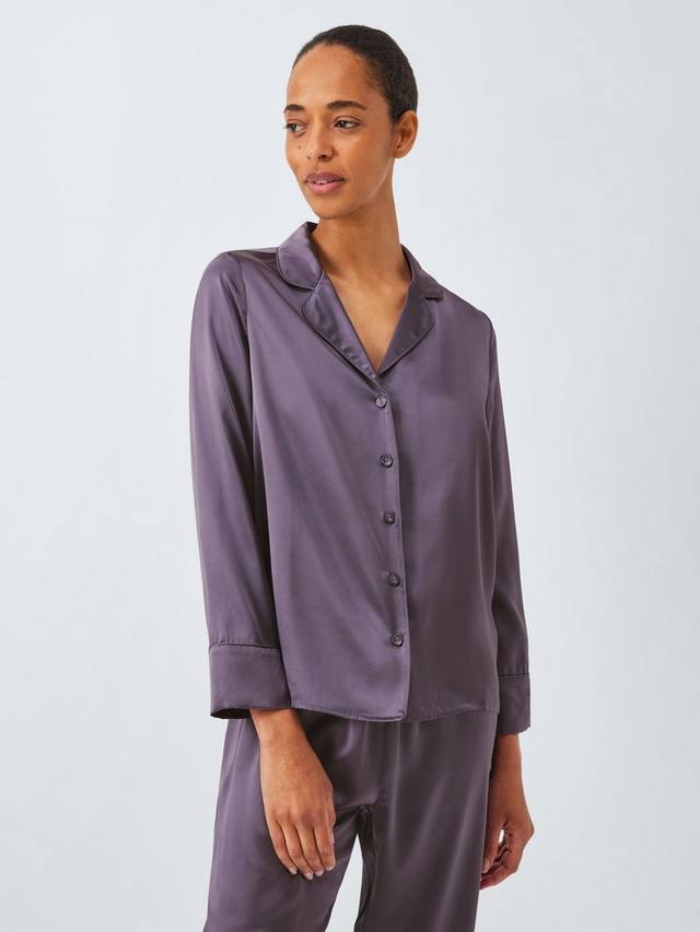 Пижамный комплект из шелковой ткани John Lewis, Purple Sage
Пижамный комплект из шелковой ткани John Lewis, Purple Sage