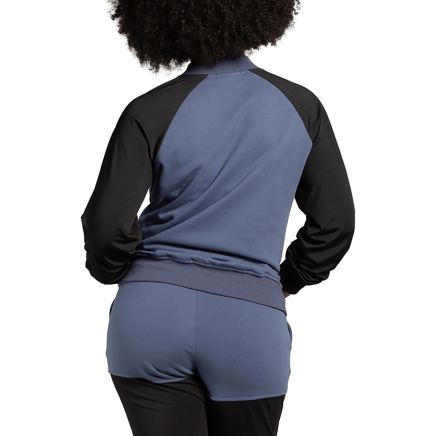 Женская куртка-толстовка Poetic Justice с контрастными блоками и молнией Poetic Justice 
Женская куртка-толстовка Poetic Justice с контрастными блоками и молнией Poetic Justice