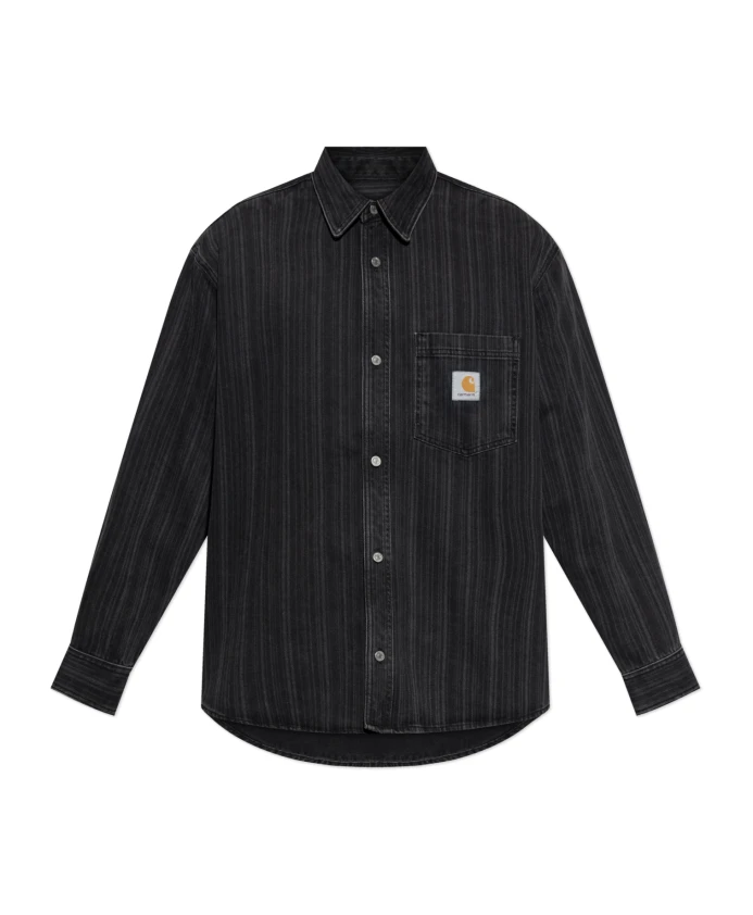 Джинсовая рубашка Райлан Carhartt Wip, черный
Джинсовая рубашка Райлан Carhartt Wip, черный