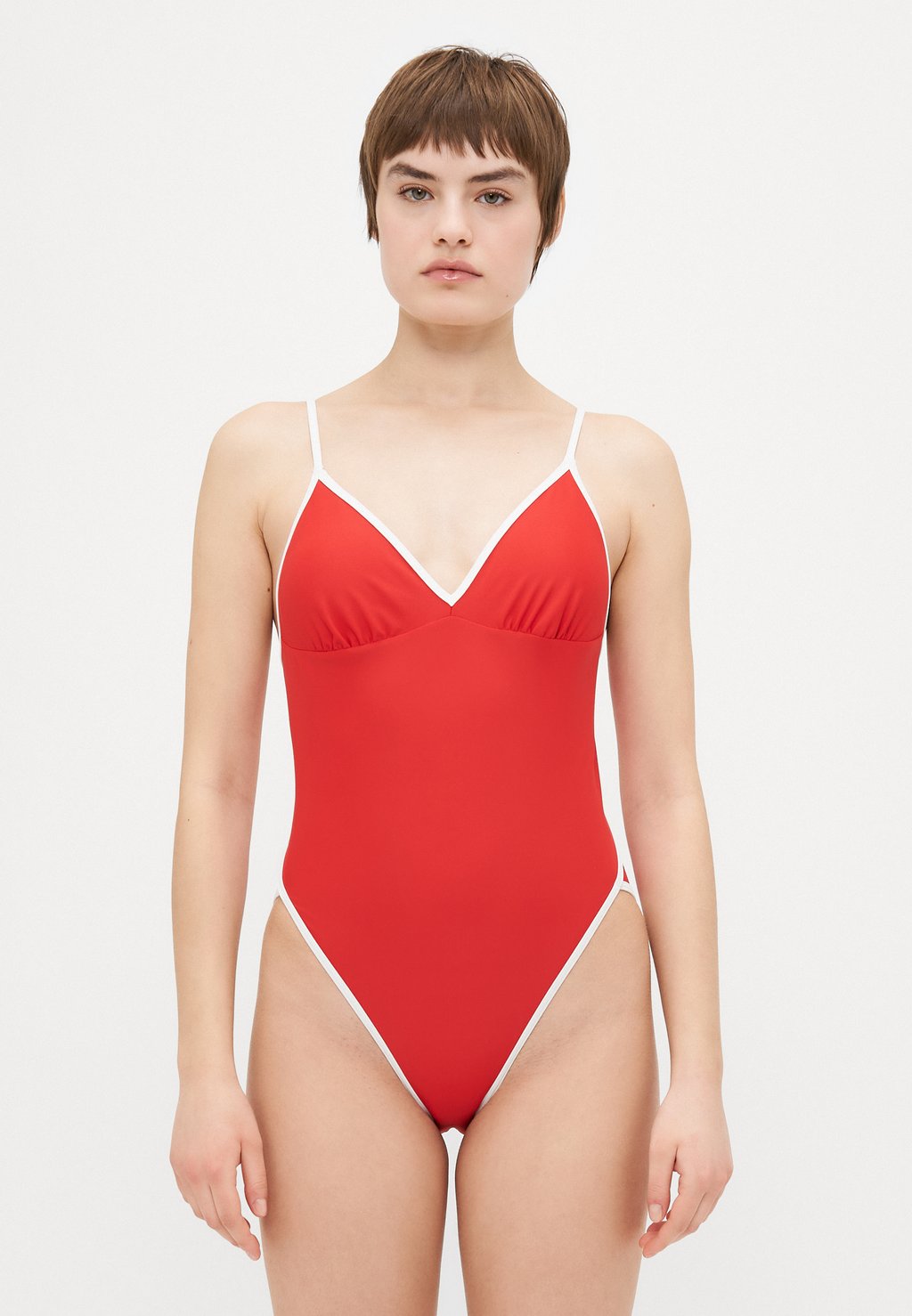 Купальник FLAT POP BINDING ONE PIECE Hollister Co., светло-красный
Купальник FLAT POP BINDING ONE PIECE Hollister Co., светло-красный
