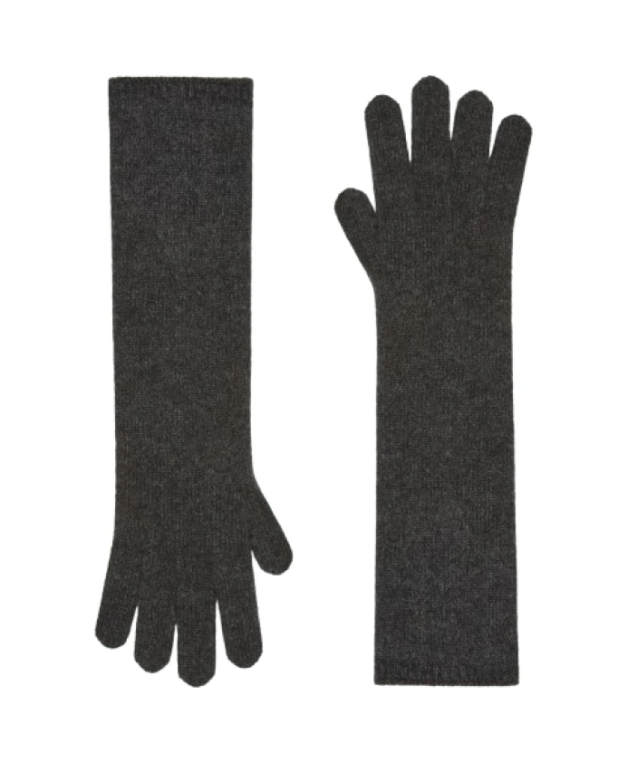 Кашемировые короткие перчатки антрацит Max Mara, серый
Кашемировые короткие перчатки антрацит Max Mara, серый