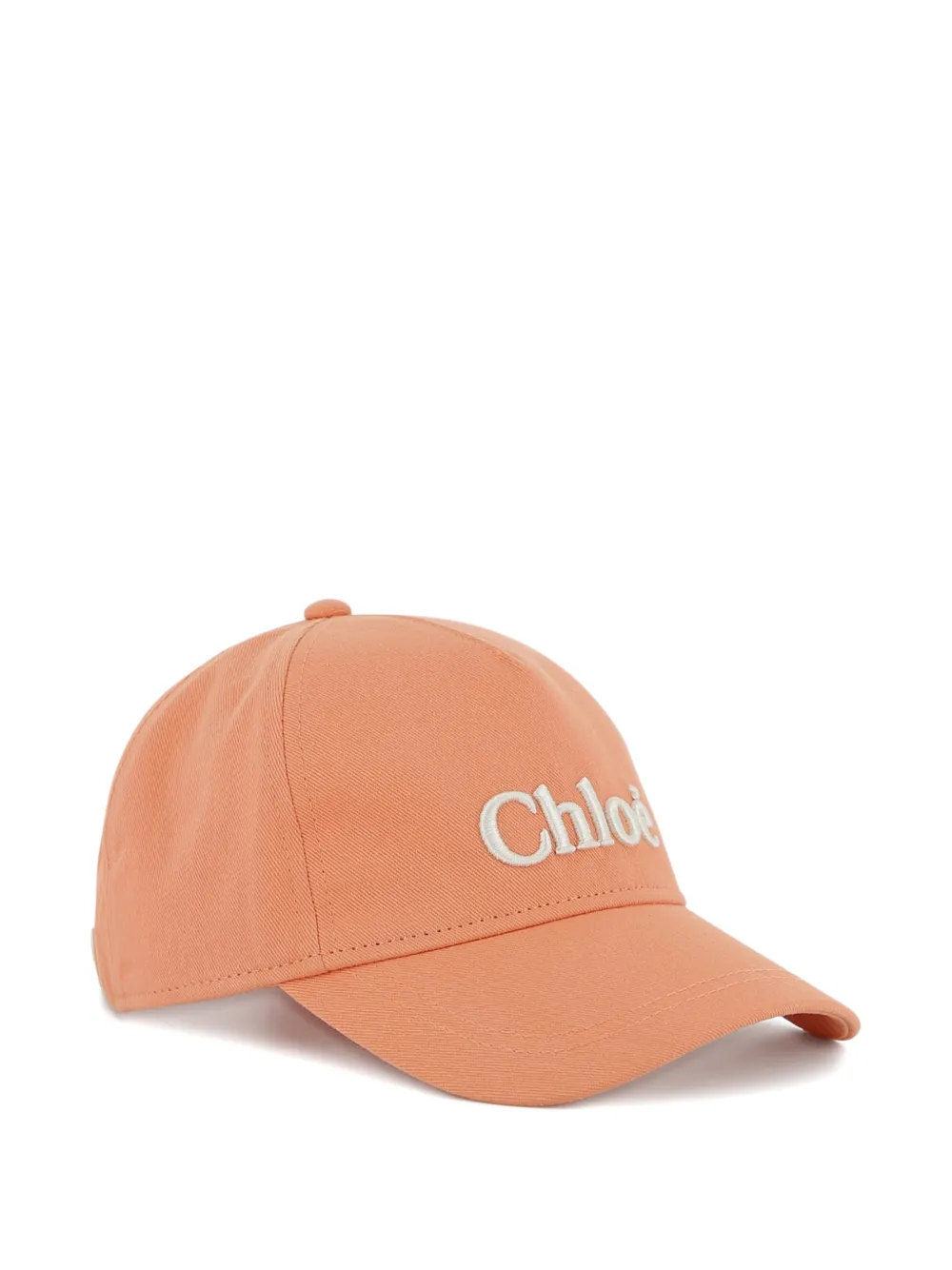 Кепка с вышитым логотипом Chloé Kids, оранжевый
Кепка с вышитым логотипом Chloé Kids, оранжевый