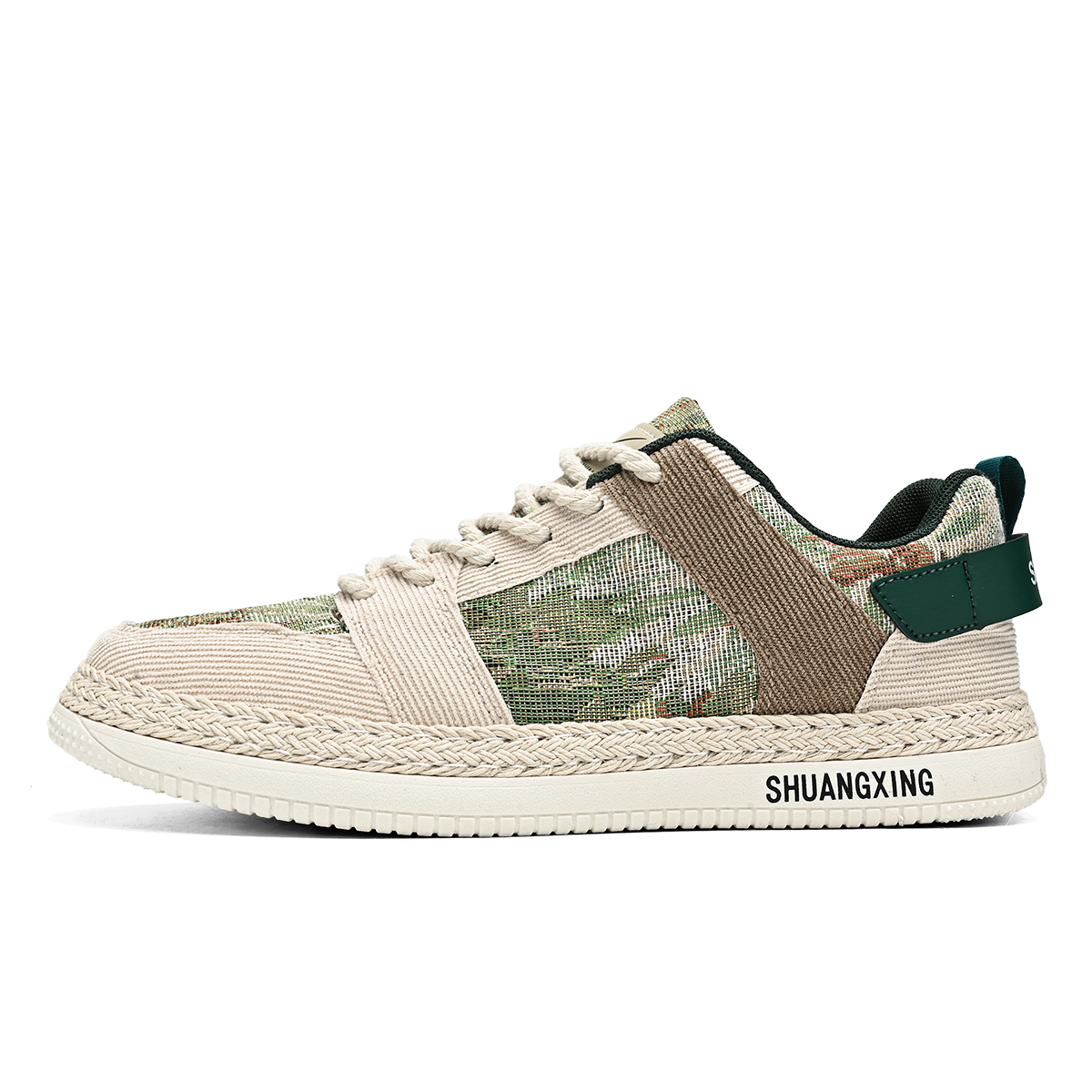 Амортизирующие устойчивые к истиранию легкие дышащие нескользящие низкие кеды мужские бежево-зеленые Binary
Амортизирующие устойчивые к истиранию легкие дышащие нескользящие низкие кеды мужские бежево-зеленые Binary