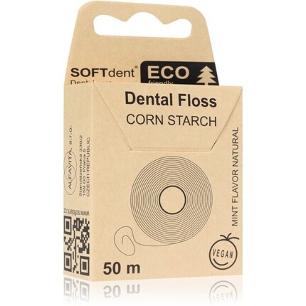 Зубная нить SOFTdent ECO с кукурузным крахмалом мятная 50м
Зубная нить SOFTdent ECO с кукурузным крахмалом мятная 50м