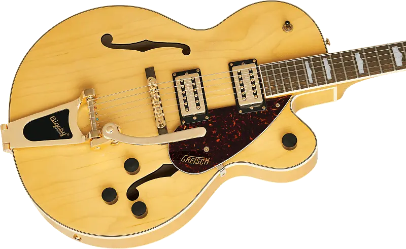 Электрогитара Gretsch G2410TG Streamliner Hollow Body Single-Cut with Bigsby and Gold Hardware Village Amber
Электрогитара Gretsch G2410TG Streamliner Hollow Body Single-Cut with Bigsby and Gold Hardware Village Amber