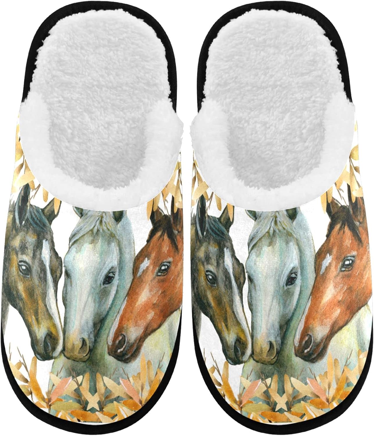 Современные тапочки для женщин и мужчин, зимние теплые домашние тапочки с эффектом памяти, хлопковые тапочки для дома, тапочки для спальни, уютная обувь для дома и улицы Visesunny, Painting Horses
Современные тапочки для женщин и мужчин, зимние теплые домашние тапочки с эффектом памяти, хлопковые тапочки для дома, тапочки для спальни, уютная обувь для дома и улицы Visesunny, Painting Horses