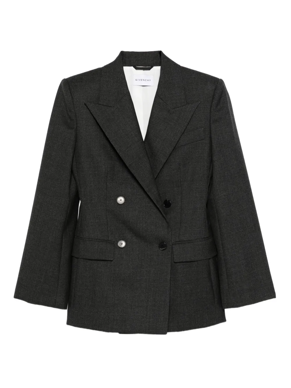 Двубортный пиджак Givenchy, серый
Двубортный пиджак Givenchy, серый