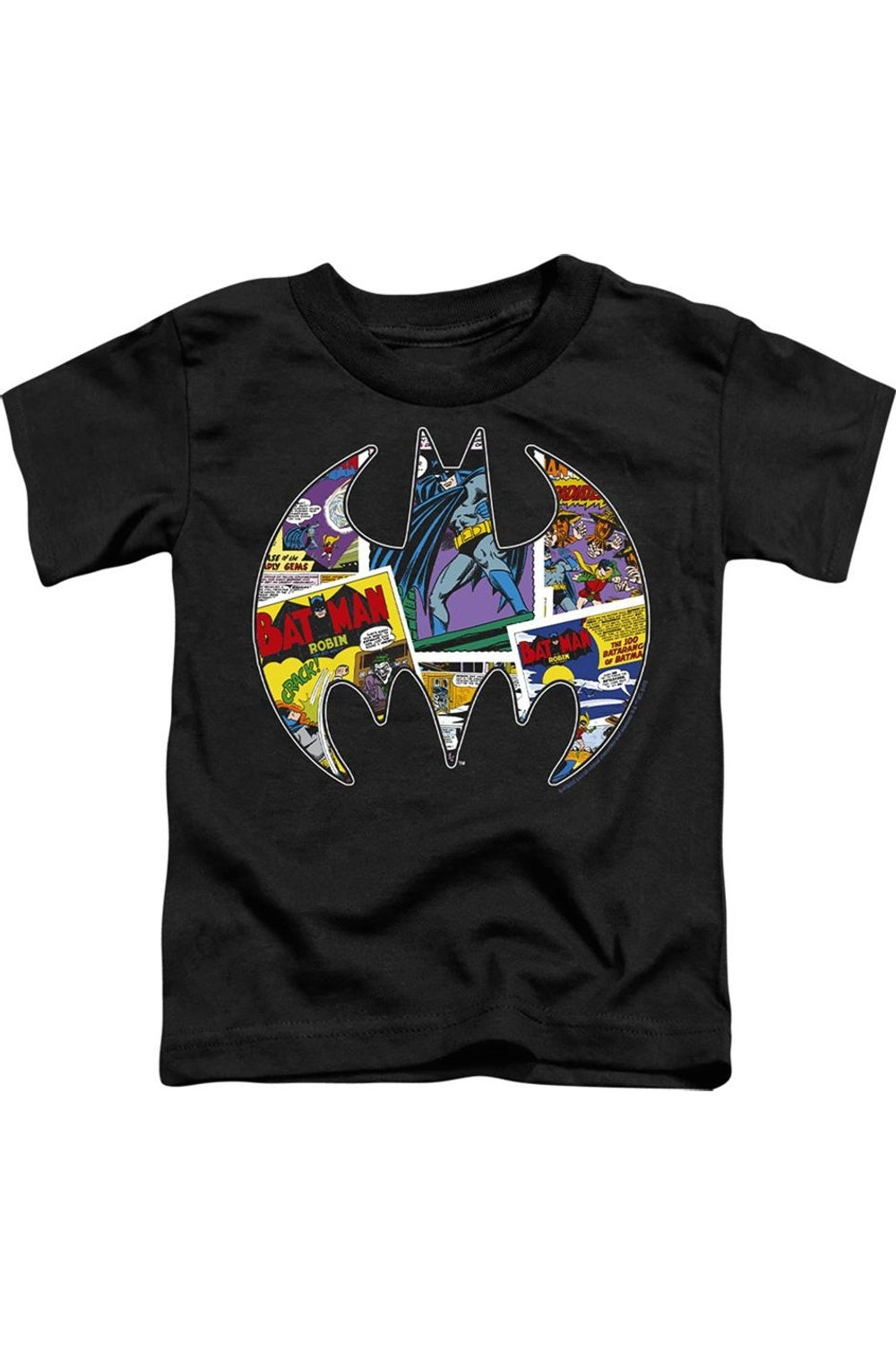 Футболка с коротким рукавом для малышей с комиксами про Бэтмена Gildan, черный
Футболка с коротким рукавом для малышей с комиксами про Бэтмена Gildan, черный