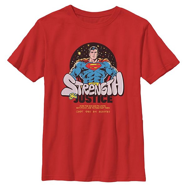 Футболка с принтом Superman Strength & Justice для мальчиков 6-20 Licensed Character
Футболка с принтом Superman Strength & Justice для мальчиков 6-20 Licensed Character