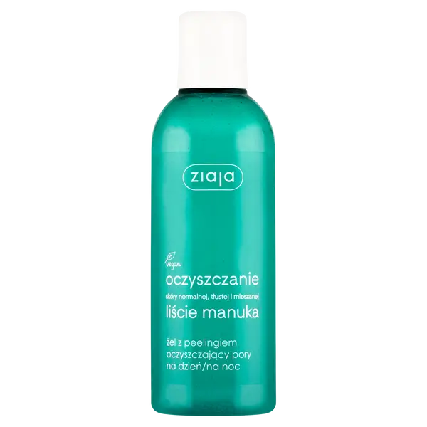 Дневной и ночной пилинг-гель для лица для очищения пор, 200 мл Ziaja Liście manuka
Дневной и ночной пилинг-гель для лица для очищения пор, 200 мл Ziaja Liście manuka