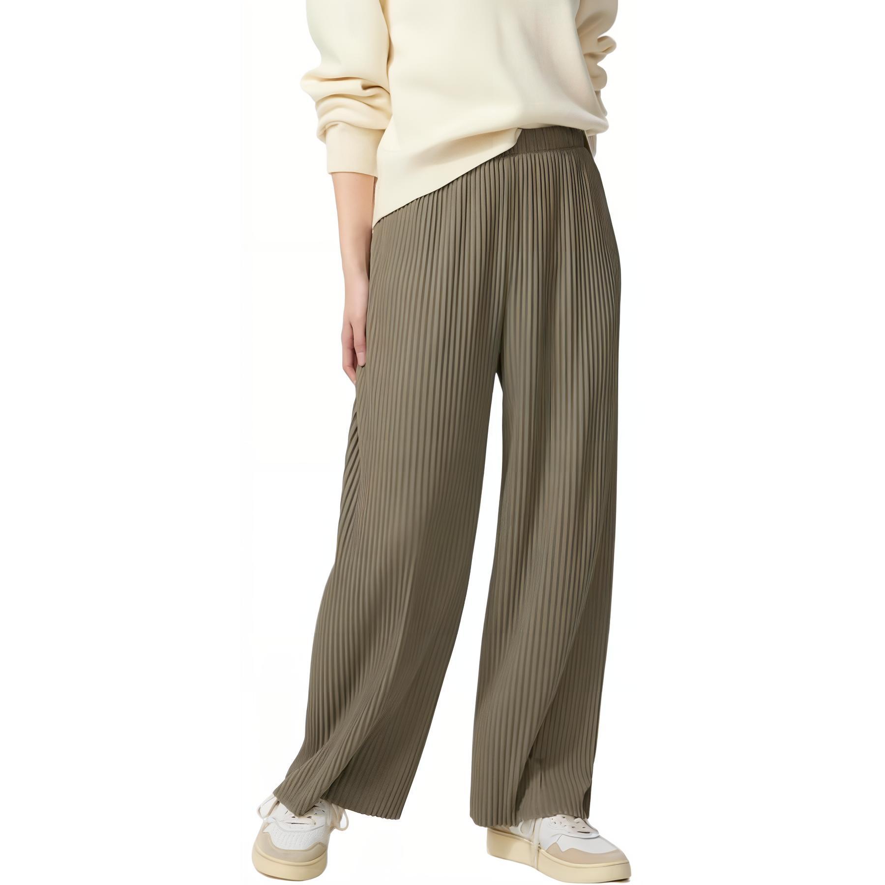 UNIQLO Женские повседневные брюки оливкового цвета
UNIQLO Женские повседневные брюки оливкового цвета