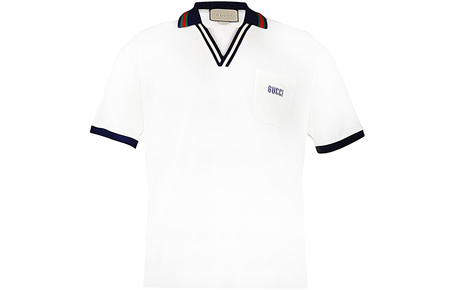 Рубашка поло мужская белая Gucci, белый
Рубашка поло мужская белая Gucci, белый