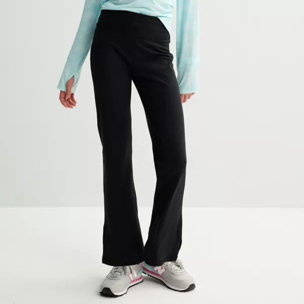 Леггинсы-клеш с боковыми разрезами для девочек 7-20 лет, стандартные и большие размеры Tek Gear, черный
Леггинсы-клеш с боковыми разрезами для девочек 7-20 лет, стандартные и большие размеры Tek Gear, черный