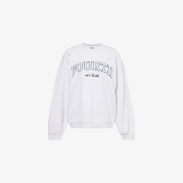 Свитшот Leon 4Th & Reckless из хлопкового джерси с вышитым логотипом, серый
Свитшот Leon 4Th & Reckless из хлопкового джерси с вышитым логотипом, серый