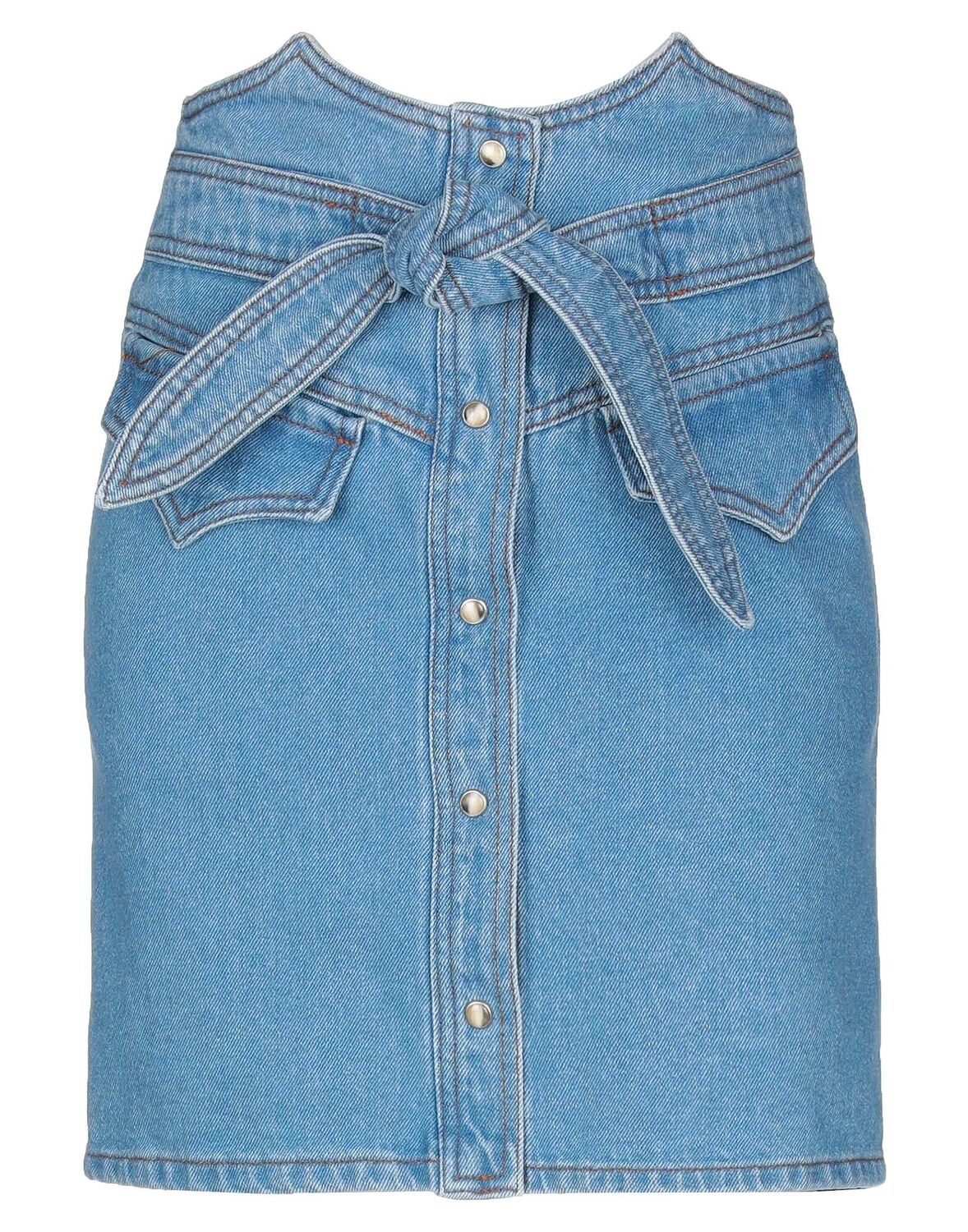 Джинсовая юбка Nanushka, синий
Джинсовая юбка Nanushka, синий