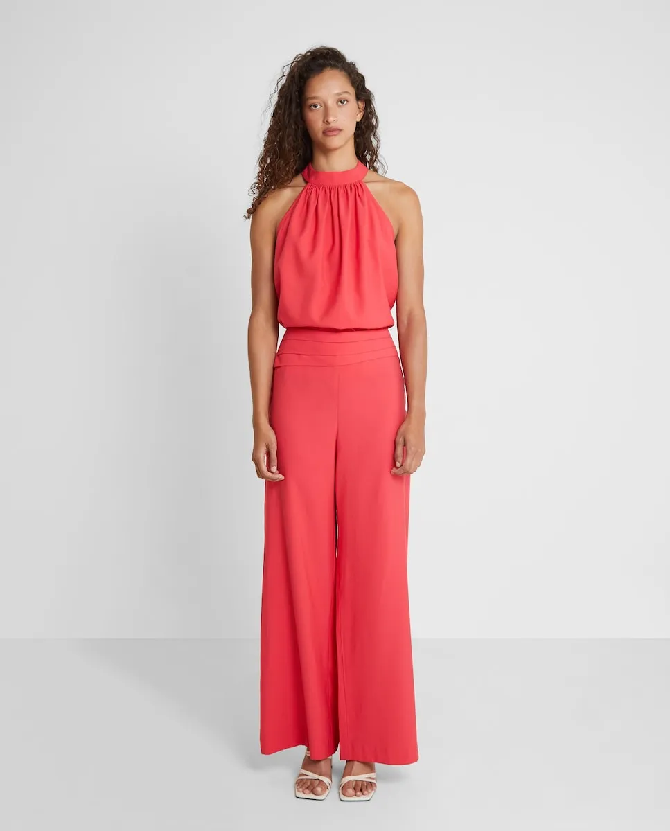 Женский топ с запахом и завязкой на шее Trucco, коралловый
Женский топ с запахом и завязкой на шее Trucco, коралловый