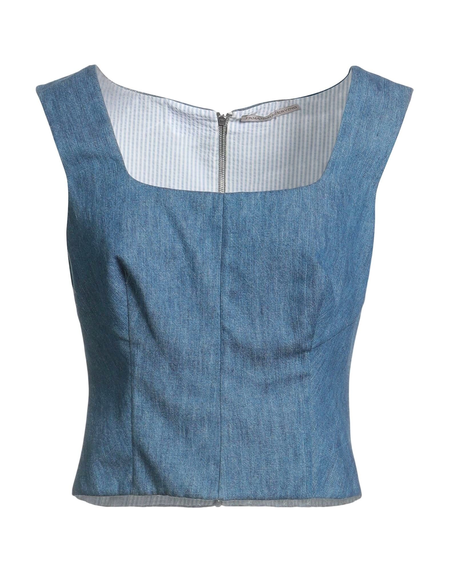 Кроп-топ Ermanno Scervino, синий
Кроп-топ Ermanno Scervino, синий