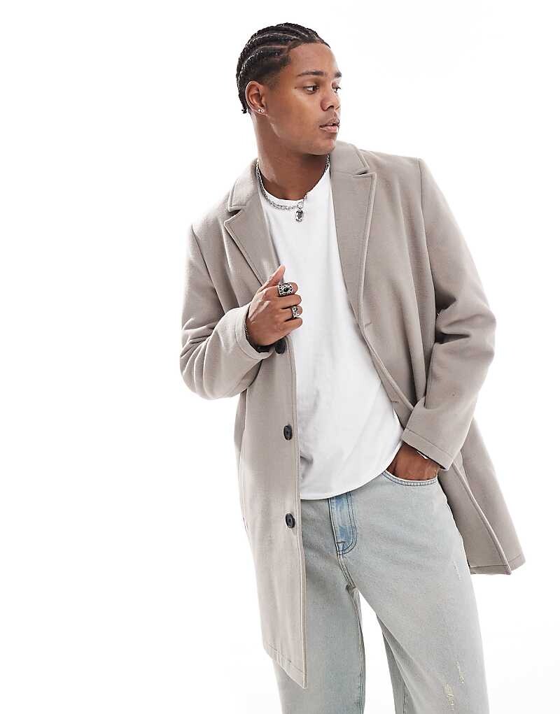 Brave Soul – Однобортное бежевое пальто, Бежевый, Brave Soul – Однобортное бежевое пальто 
Brave Soul – Однобортное бежевое пальто, Бежевый, Brave Soul – Однобортное бежевое пальто