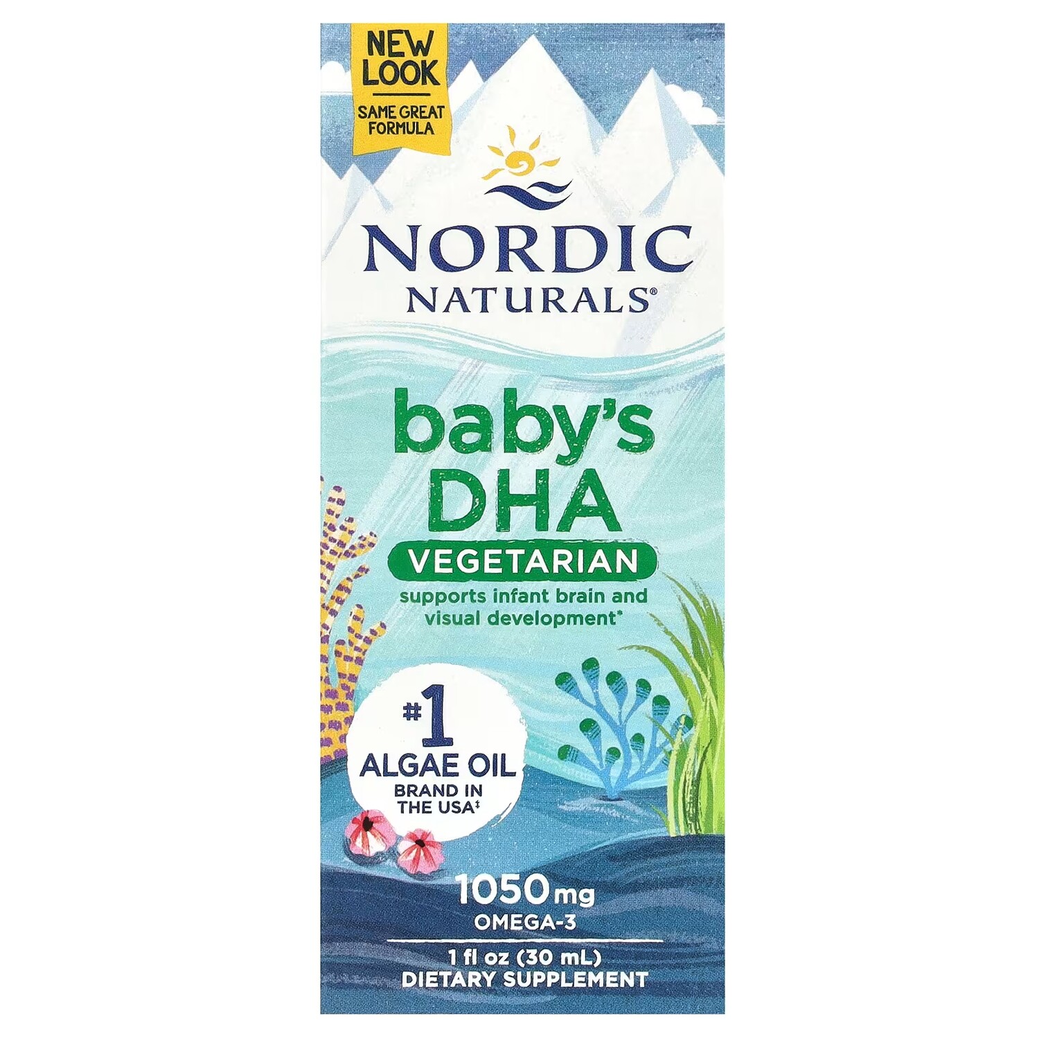Биологически активная добавка Nordic Naturals детская, 30 мл 
Биологически активная добавка Nordic Naturals детская, 30 мл