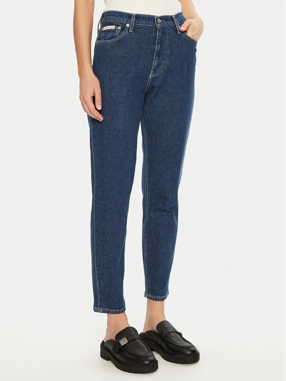 Джинсы mom fit J20J224520 Calvin Klein Jeans, синий
Джинсы mom fit J20J224520 Calvin Klein Jeans, синий