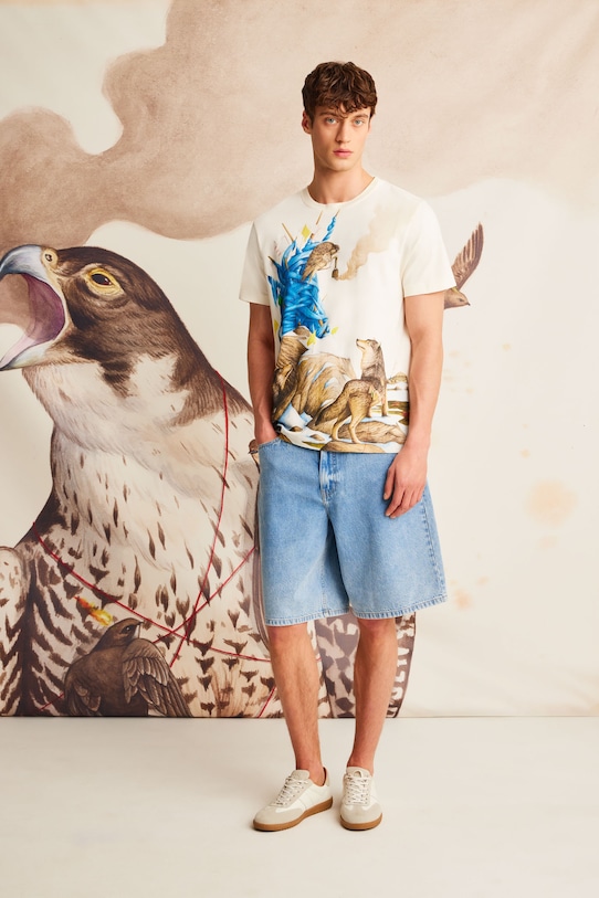 Хлопковая футболка Medicine, бежевый
Хлопковая футболка Medicine, бежевый