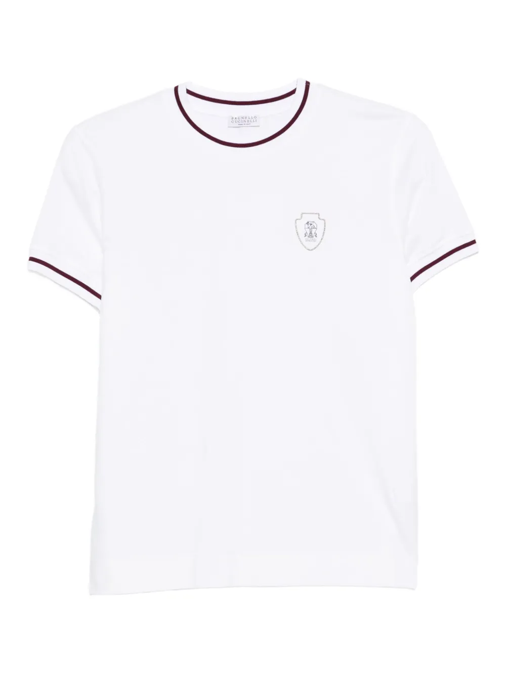 Футболка с вышивкой Brunello Cucinelli, белый
Футболка с вышивкой Brunello Cucinelli, белый