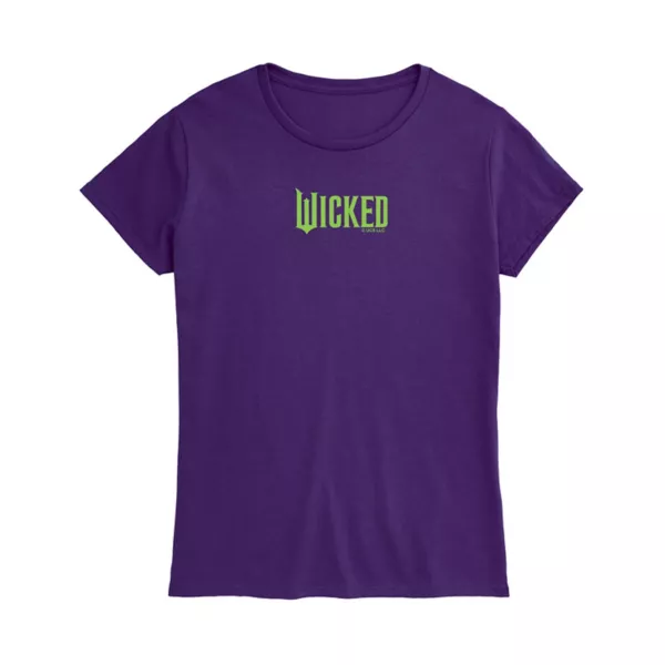 Женская футболка с дерзким логотипом Wicked Licensed Character, фиолетовый
Женская футболка с дерзким логотипом Wicked Licensed Character, фиолетовый