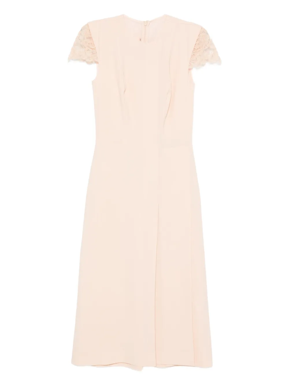 Платье-трапеция с кружевом Ermanno Scervino, розовый
Платье-трапеция с кружевом Ermanno Scervino, розовый