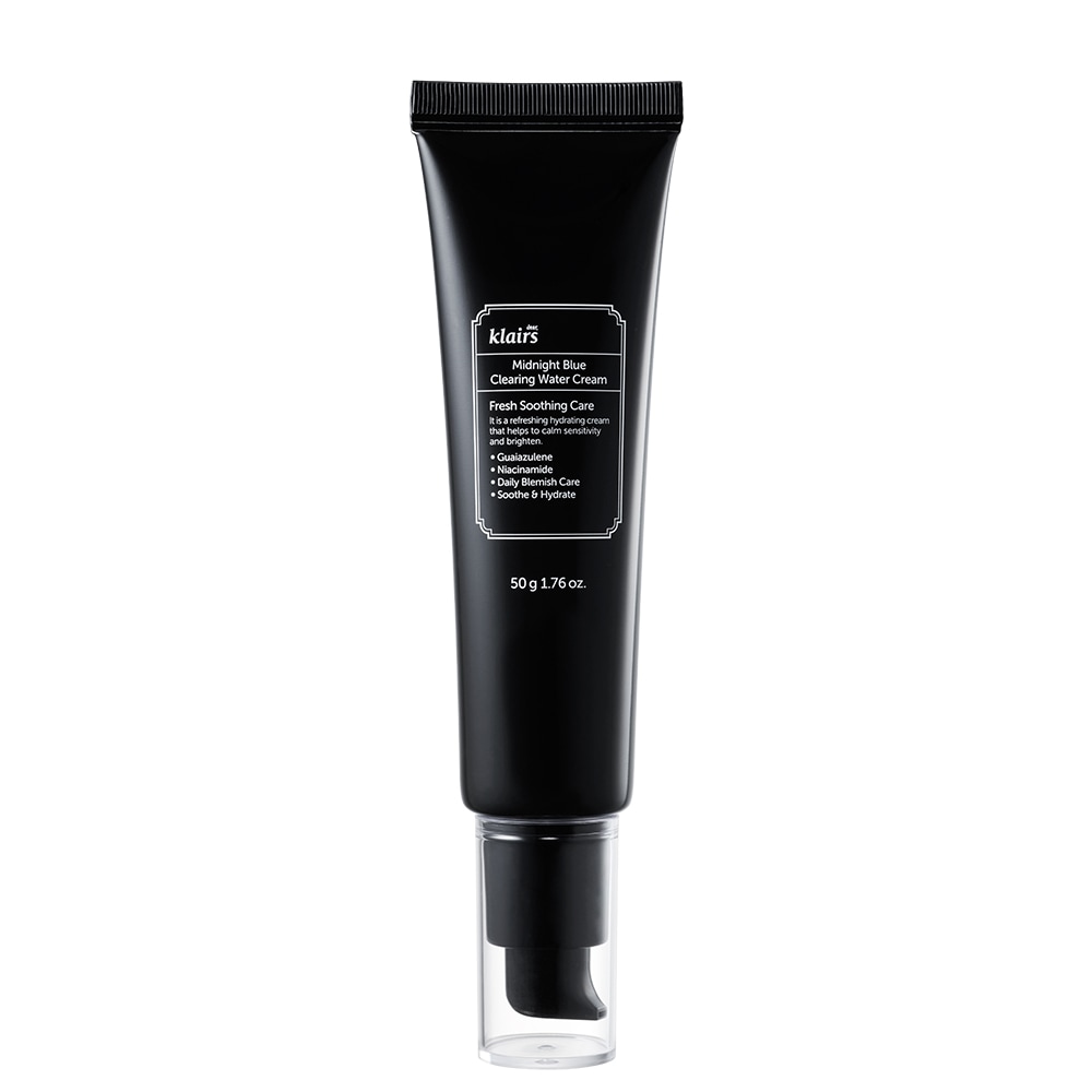 Крем для лица midnight blue clearing water cream Dear Klairs, вес 50 гр.
Крем для лица midnight blue clearing water cream Dear Klairs, вес 50 гр.