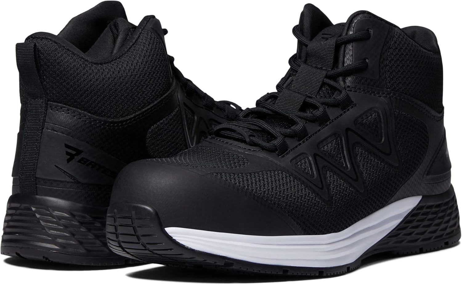 Мужские ботинки Bates Rush Mid Work с композитным носком для военных и тактических целей, черный
Мужские ботинки Bates Rush Mid Work с композитным носком для военных и тактических целей, черный