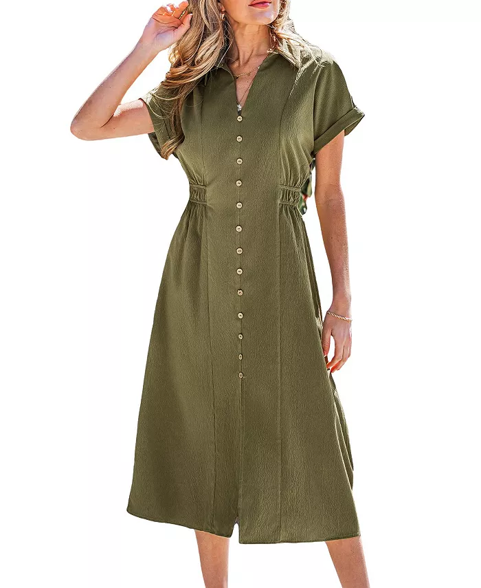 Женское пляжное платье миди «Сжатые сроки» Cupshe, зеленый
Женское пляжное платье миди «Сжатые сроки» Cupshe, зеленый