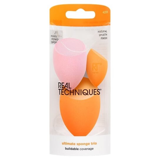Набор спонжей для макияжа, 3 шт. Real Techniques, Ultimate Sponge Trio
Набор спонжей для макияжа, 3 шт. Real Techniques, Ultimate Sponge Trio